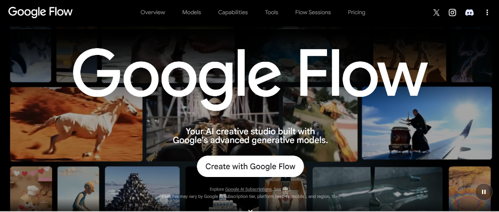 Google Flow Platform Preview